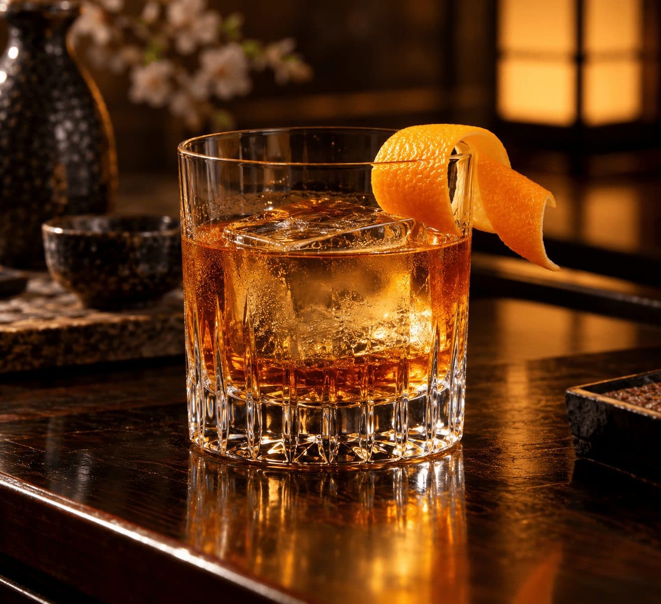 Sake Old Fashioned