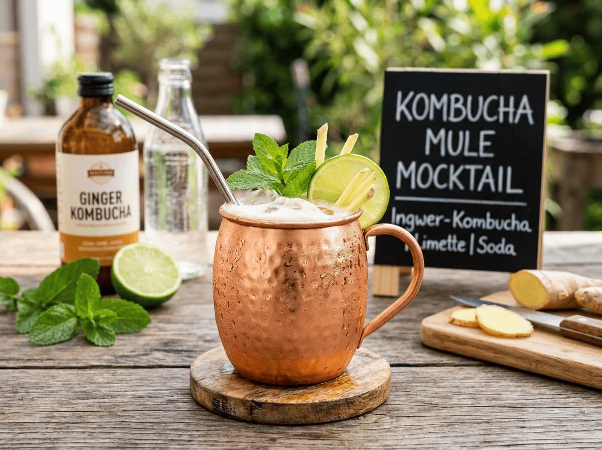 Kombucha Mule Mocktail