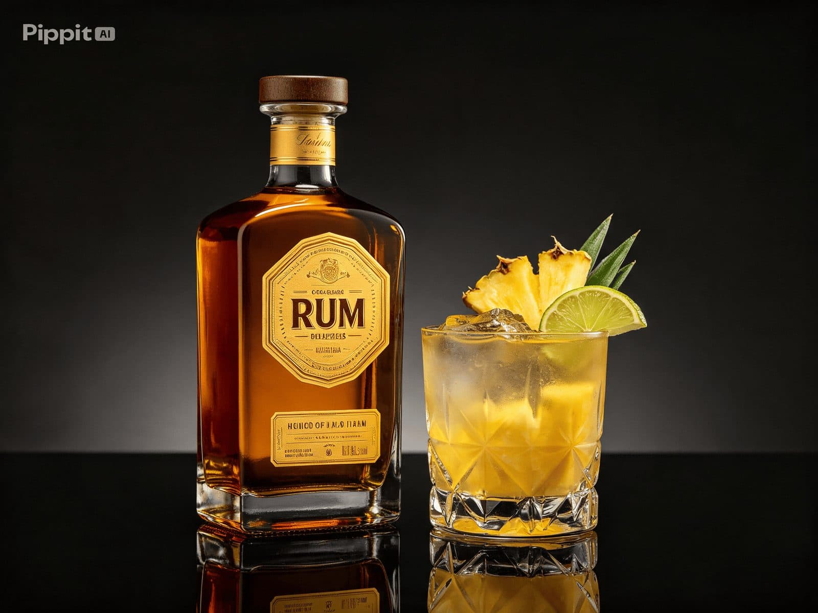 Alkoholfreier Rum-Ersatz