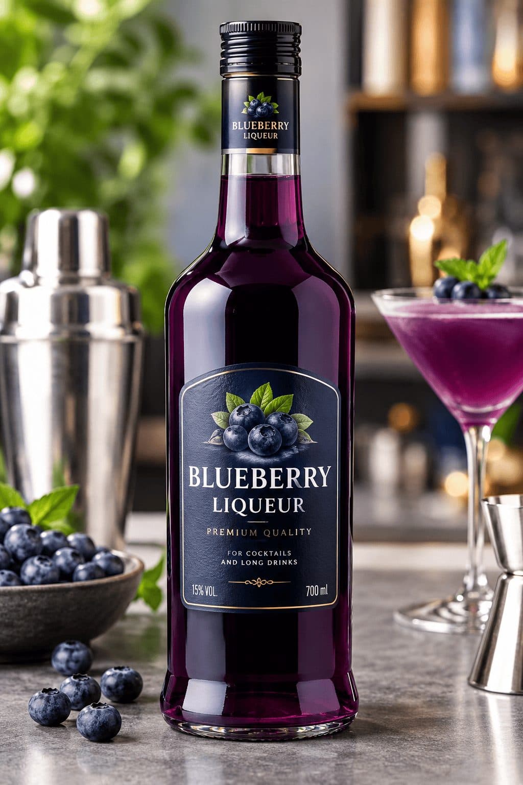 Blaubeerlikör
