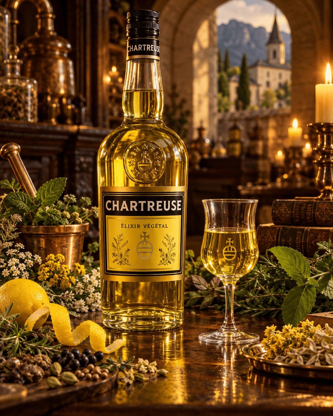 Gelber Chartreuse