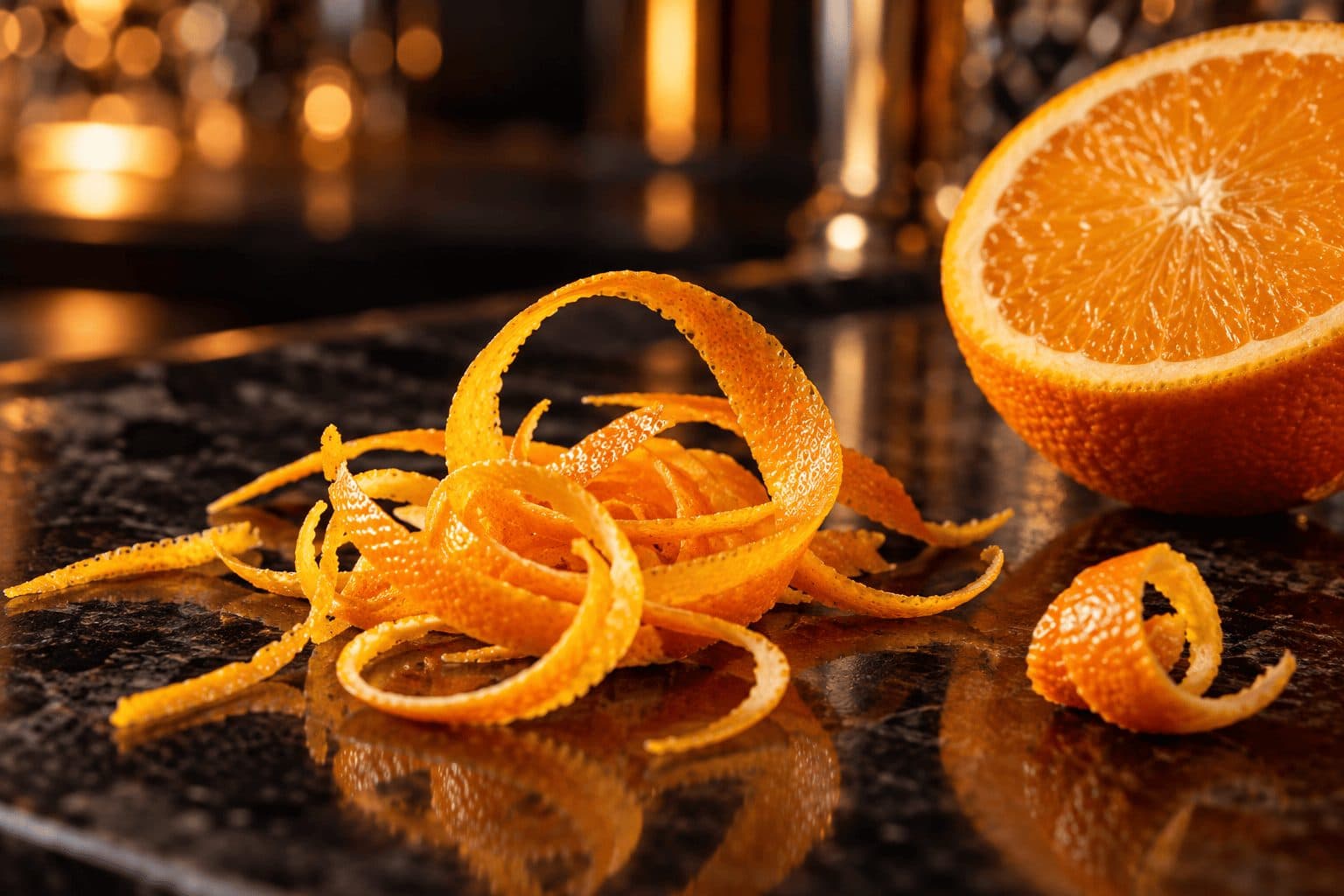 Orangenzeste
