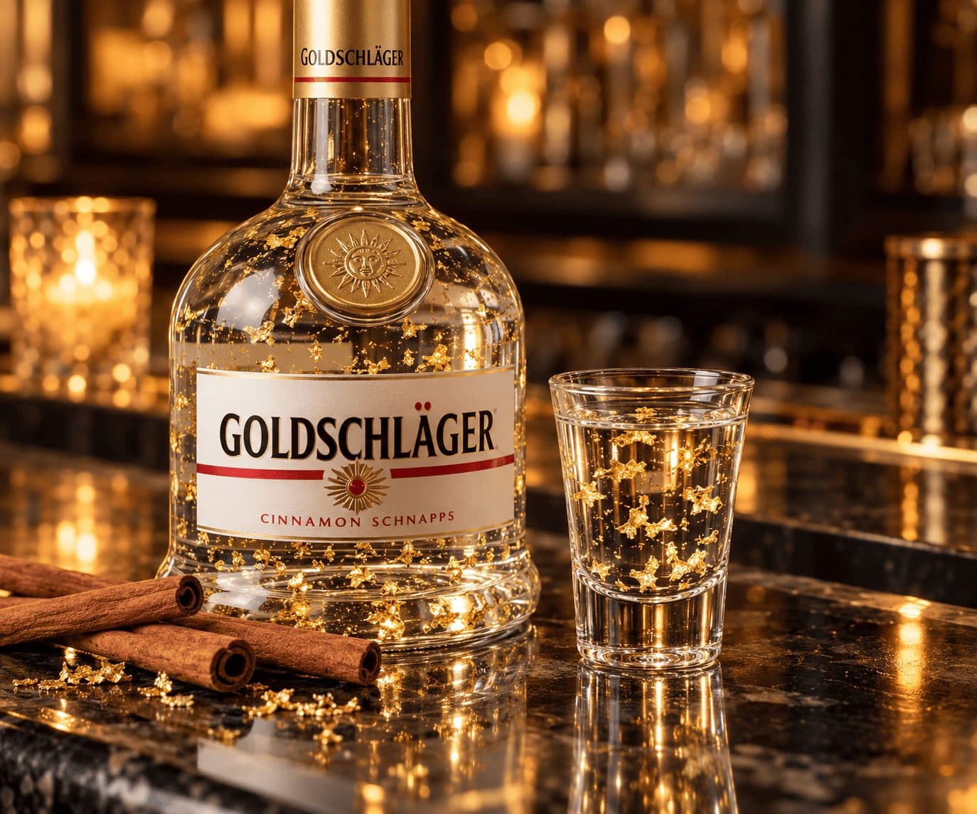 Zimtschnaps (Goldschläger)