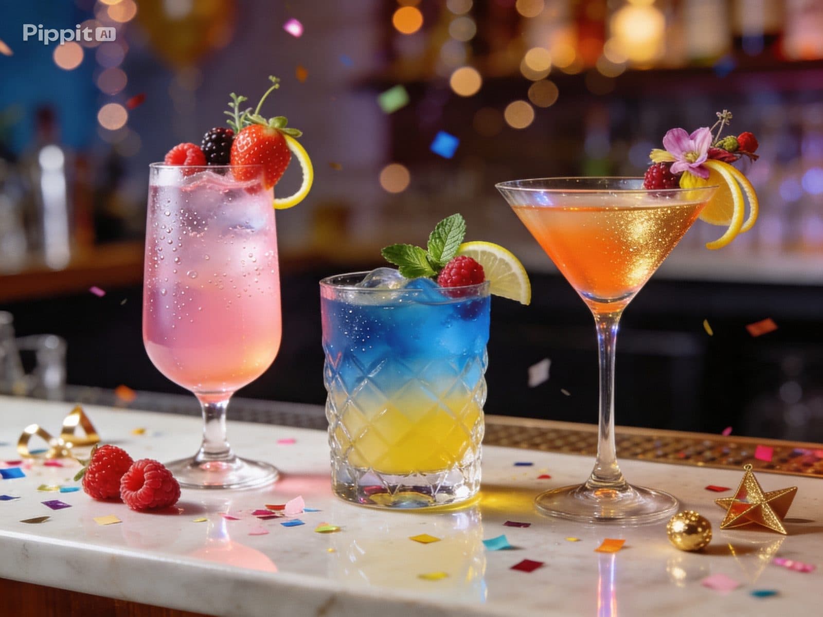 Geburtstags-Cocktails