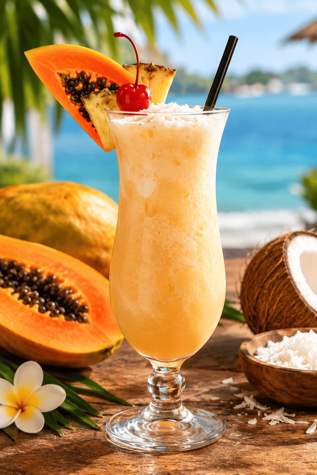 Papaya Coconut Dream