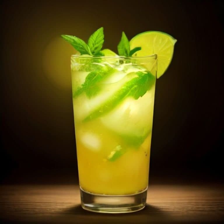 Sonniger Erdbeer-Mojito