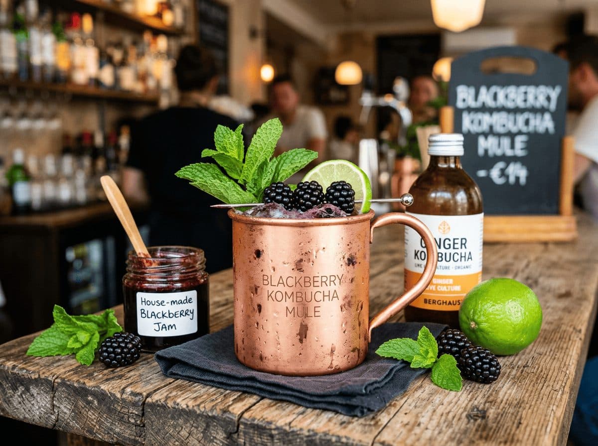 Blackberry Kombucha Mule
