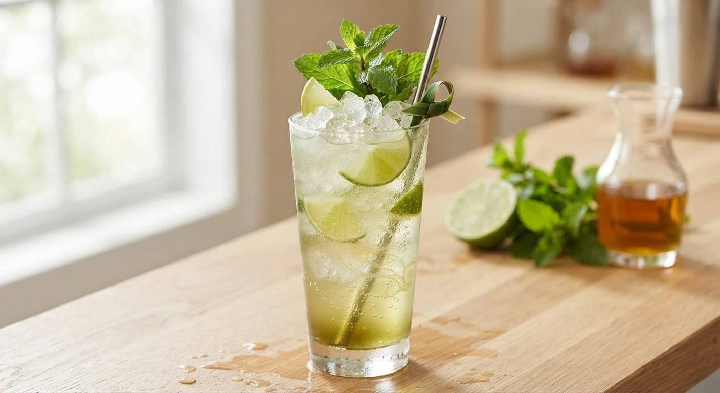 Pandan Mojito